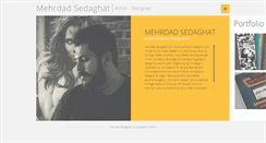 Desktop Screenshot of mehrdadsedaghat.com